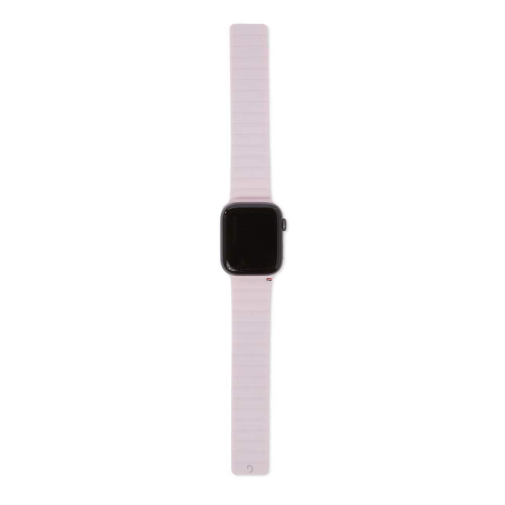  Ремешок Decoded Sillicone Magnetic Traction Strap для Apple Watch 6/SE/5/4 (44mm) силиликон,розовый
